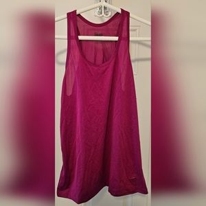 Nike dry-fit tank magenta medium